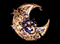 Luna Lux- Silver/Blue